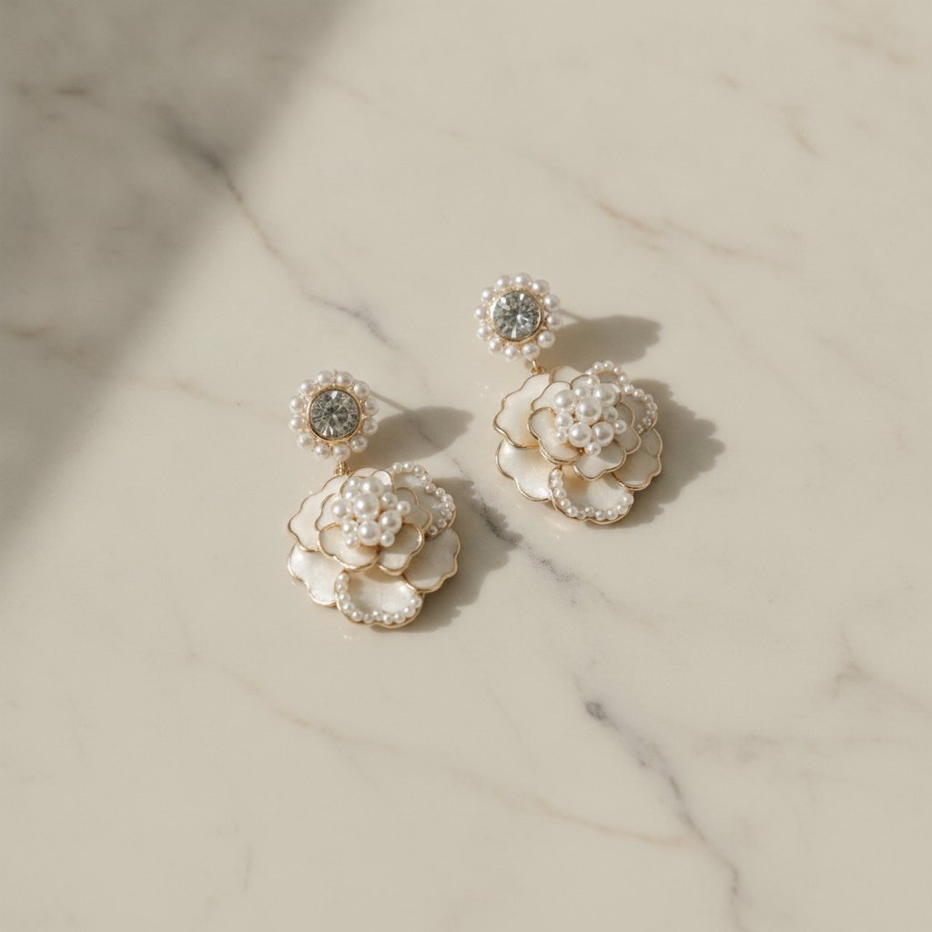 Lourdes Pearl Earrings
