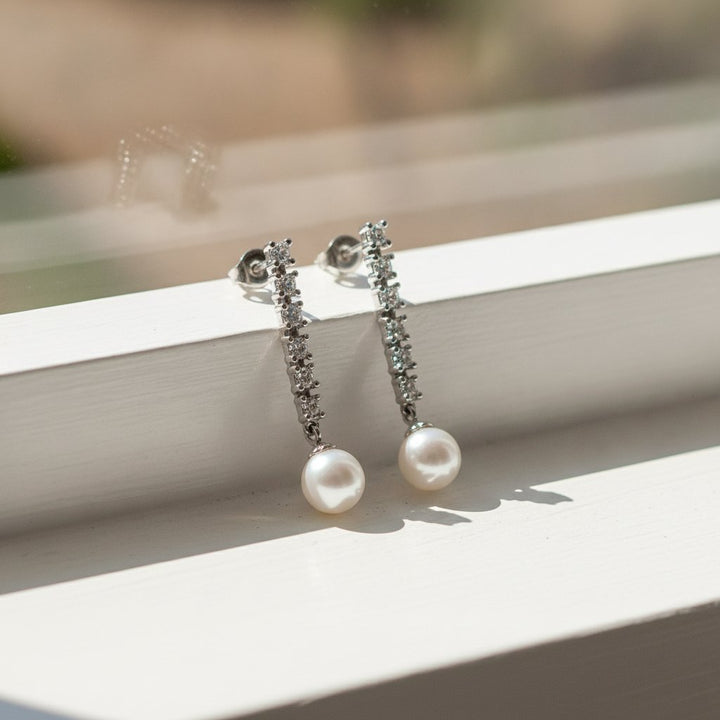 Mireille Pearl Earrings