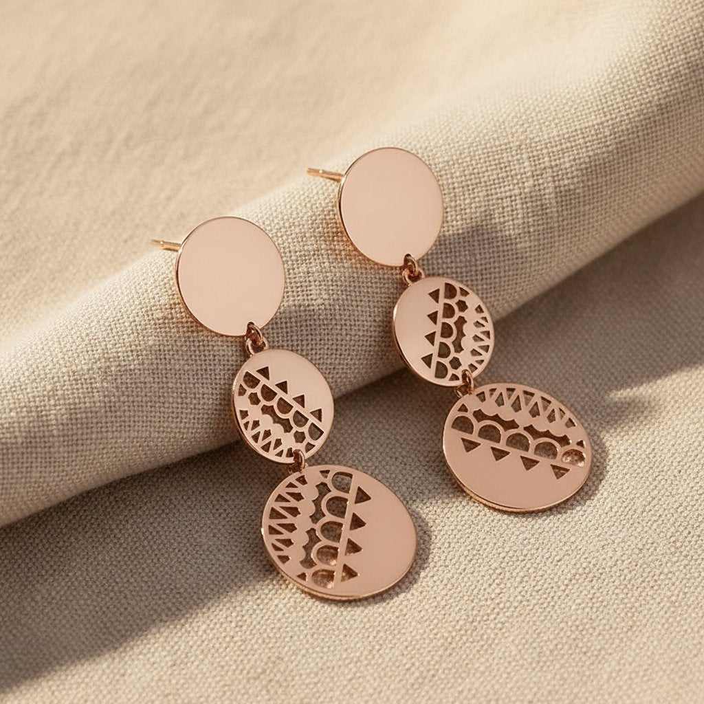 Mireille Gold Earrings