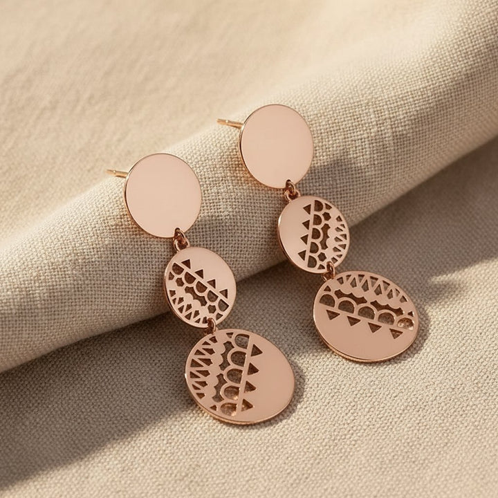 Mireille Gold Earrings
