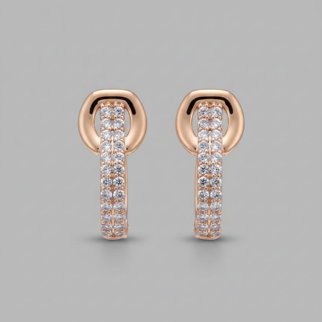 Mireille Gold Earrings