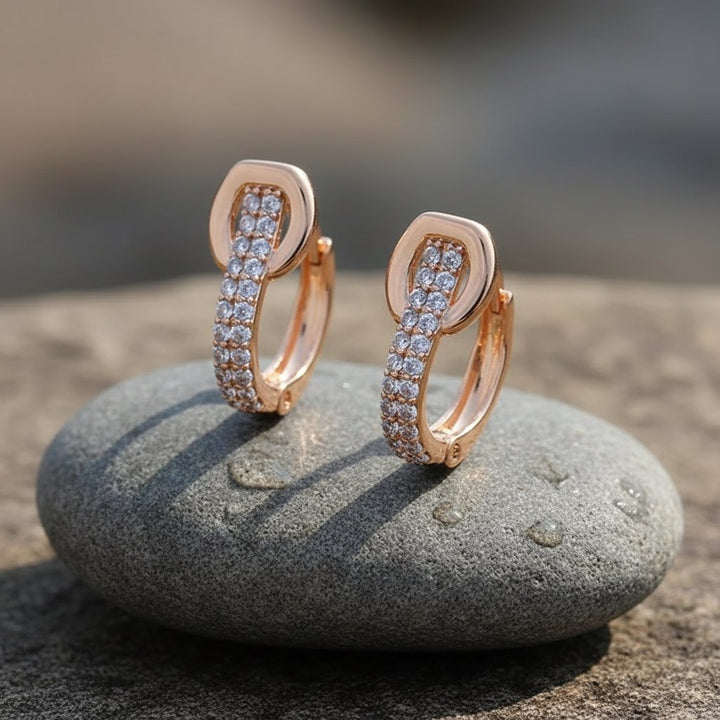 Mireille Gold Earrings