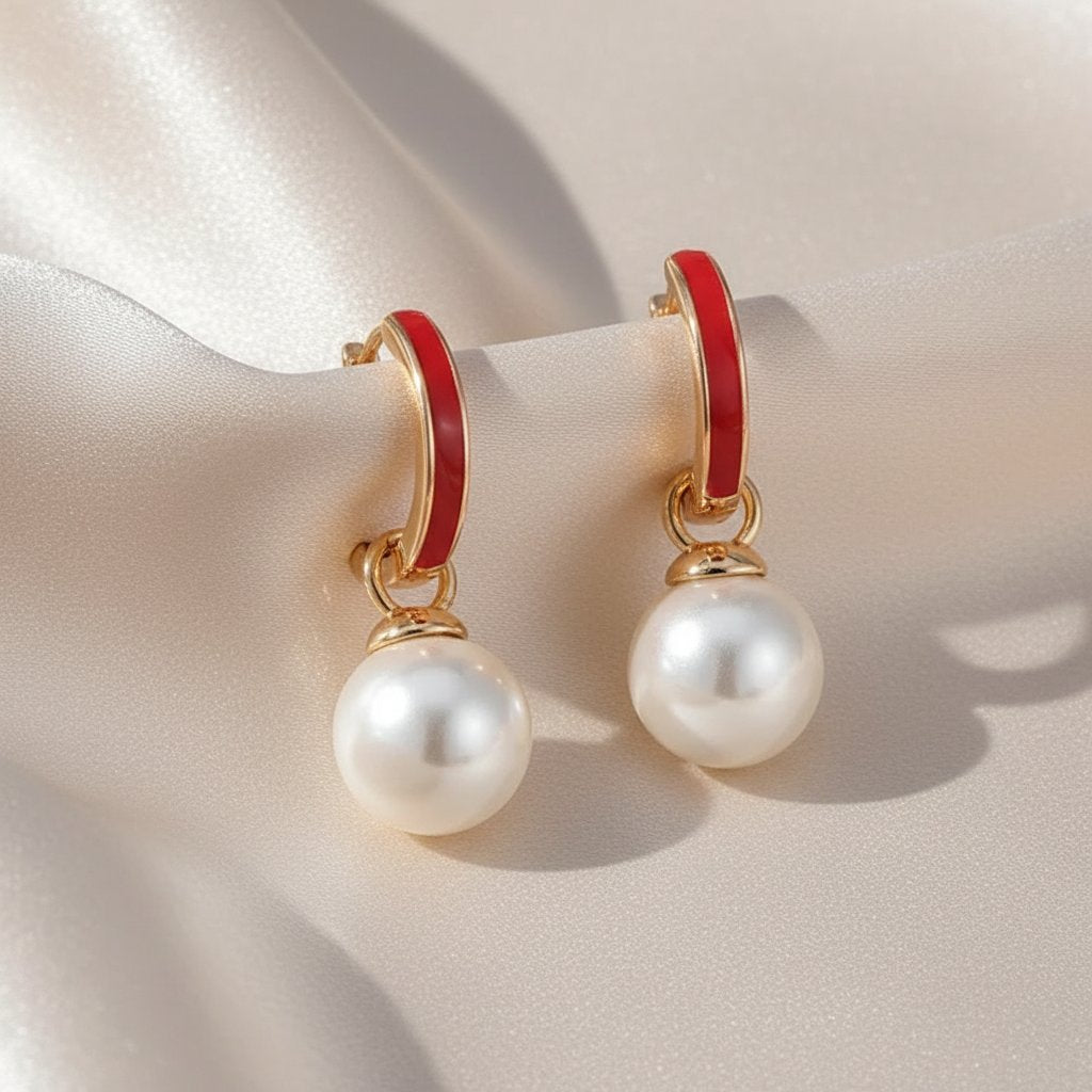 Mireille Pearl Earrings