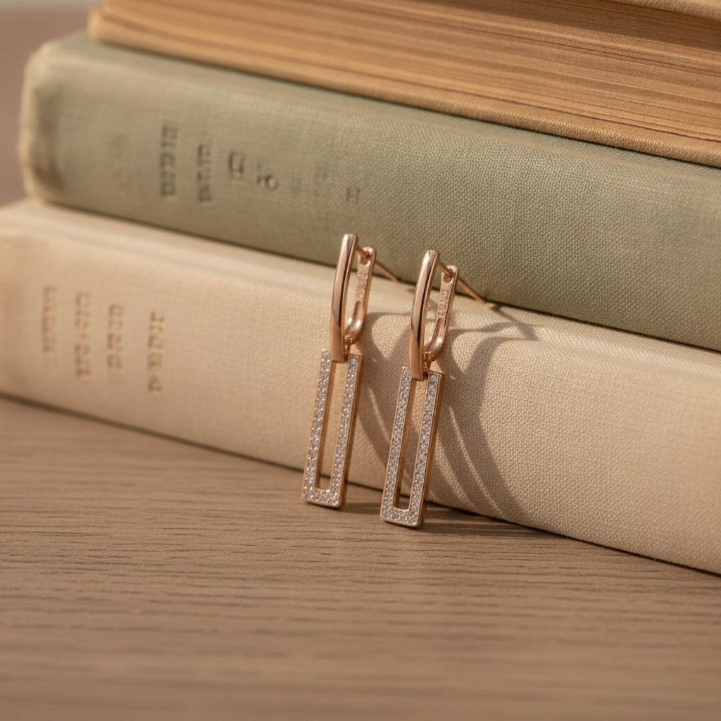 Mireille Gold Earrings