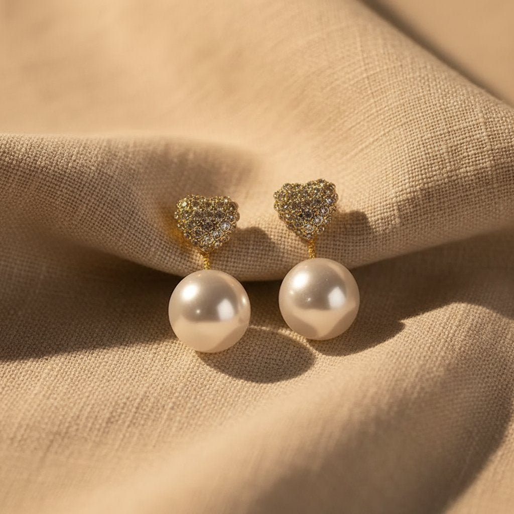 Mireille Pearl Earrings