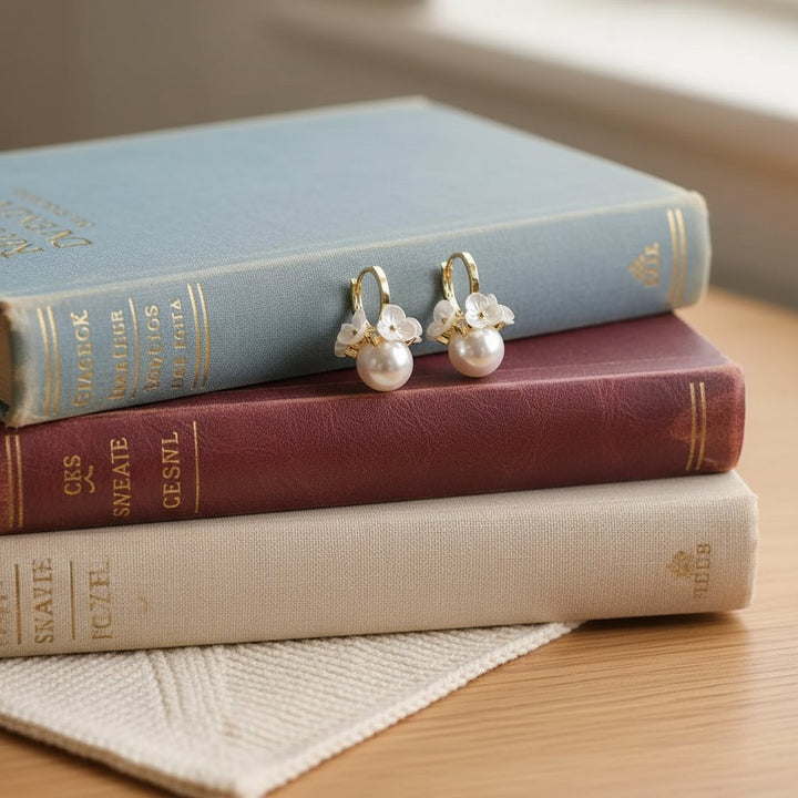 Mireille Pearl Earrings
