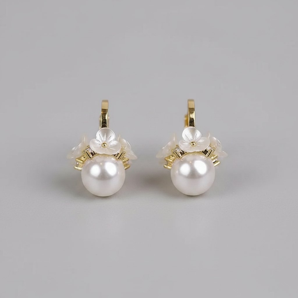 Mireille Pearl Earrings