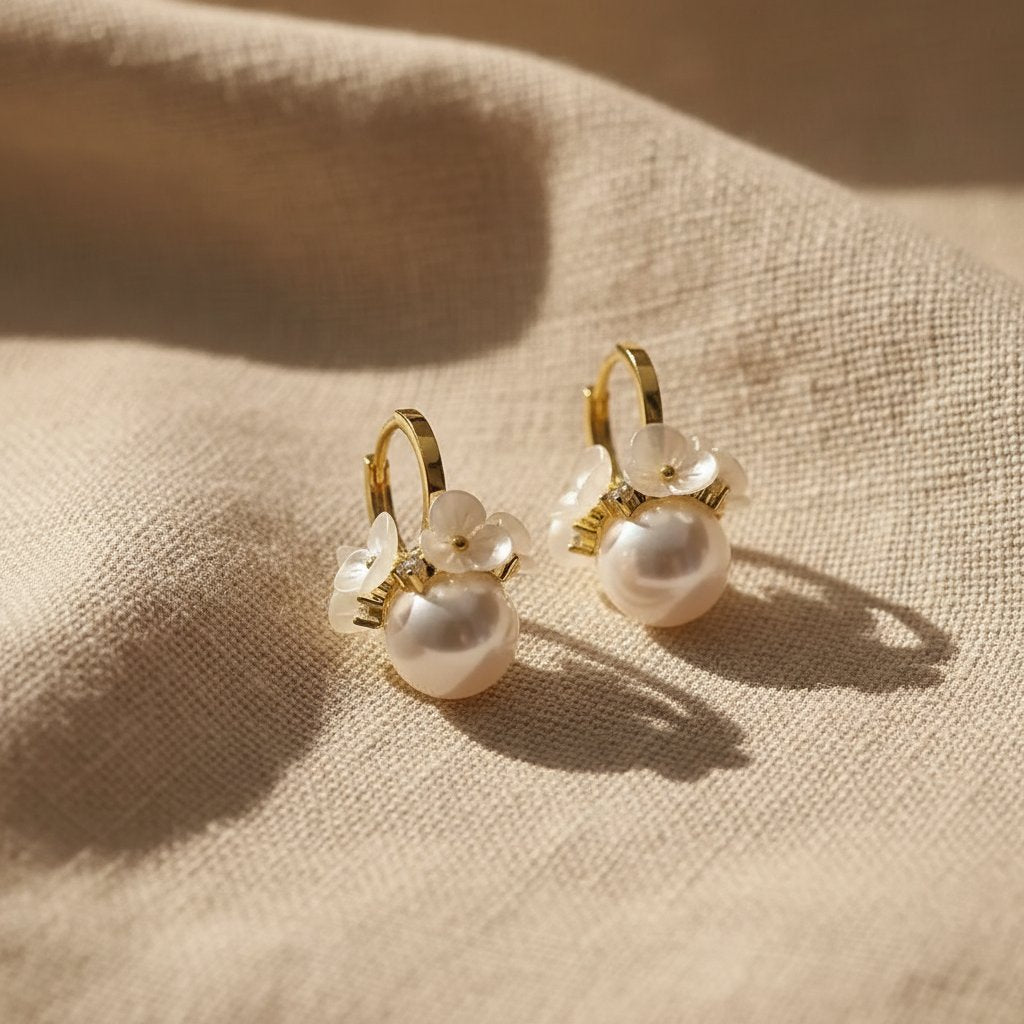 Mireille Pearl Earrings
