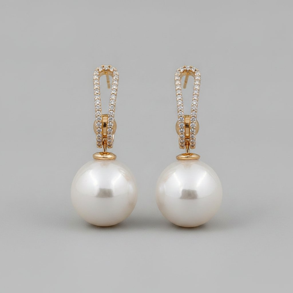 Mireille Pearl Earrings