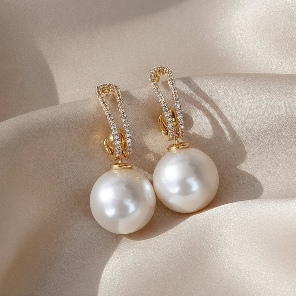 Mireille Pearl Earrings