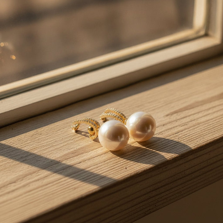 Mireille Pearl Earrings