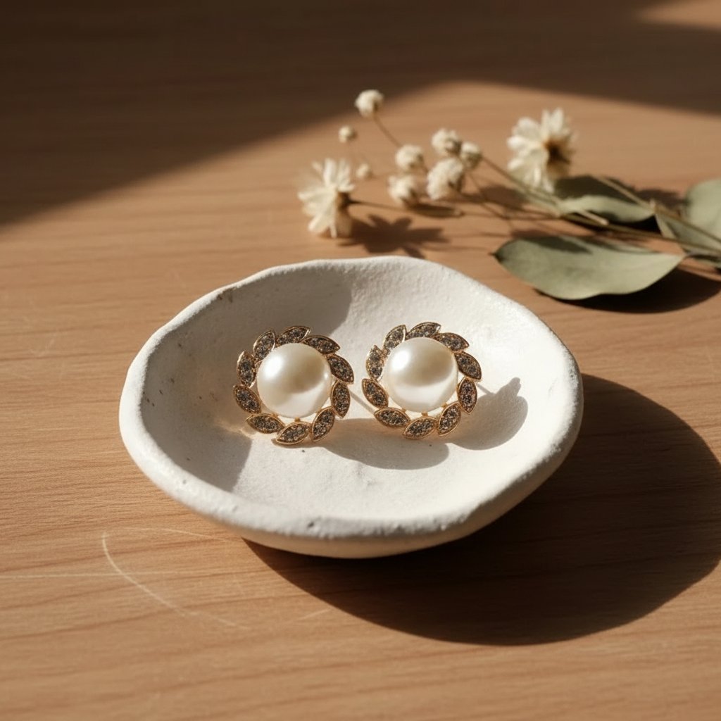 Mireille Pearl Earrings