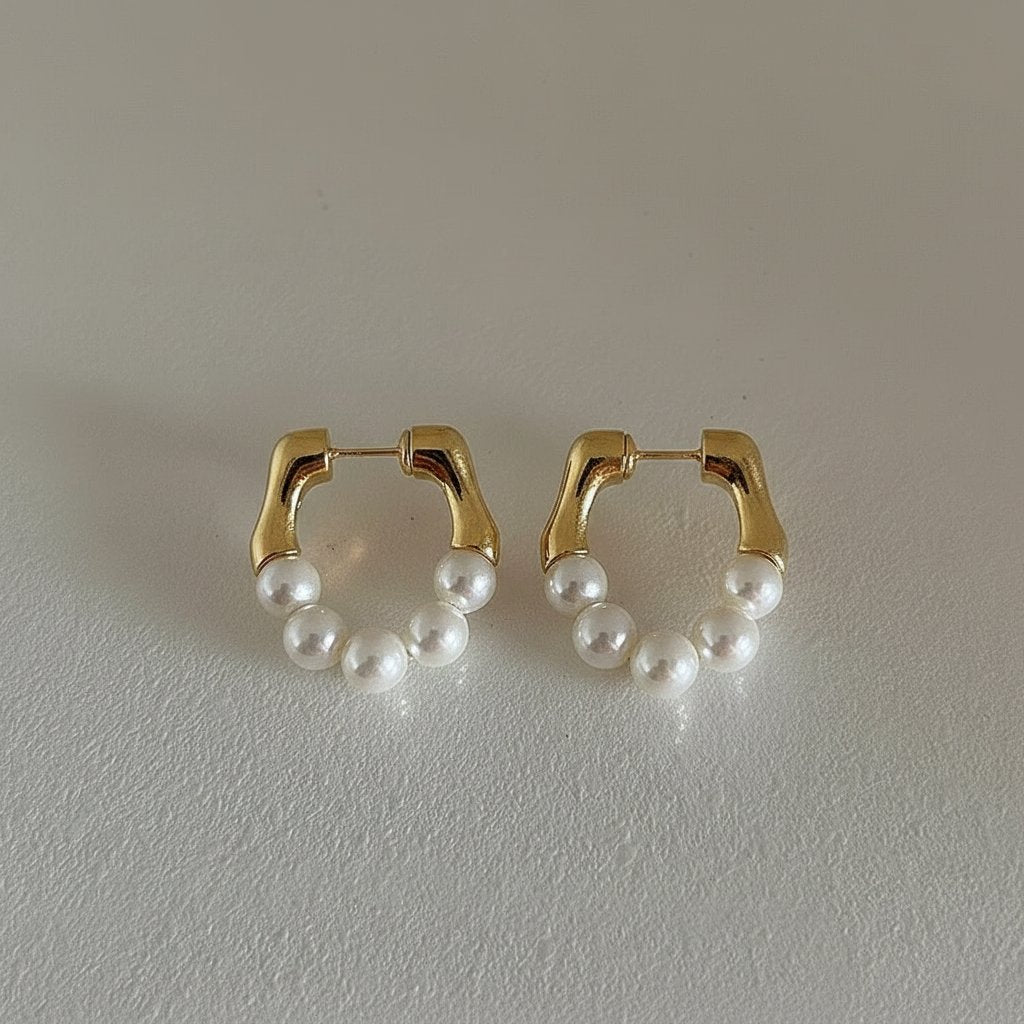 Mireille Pearl Earrings