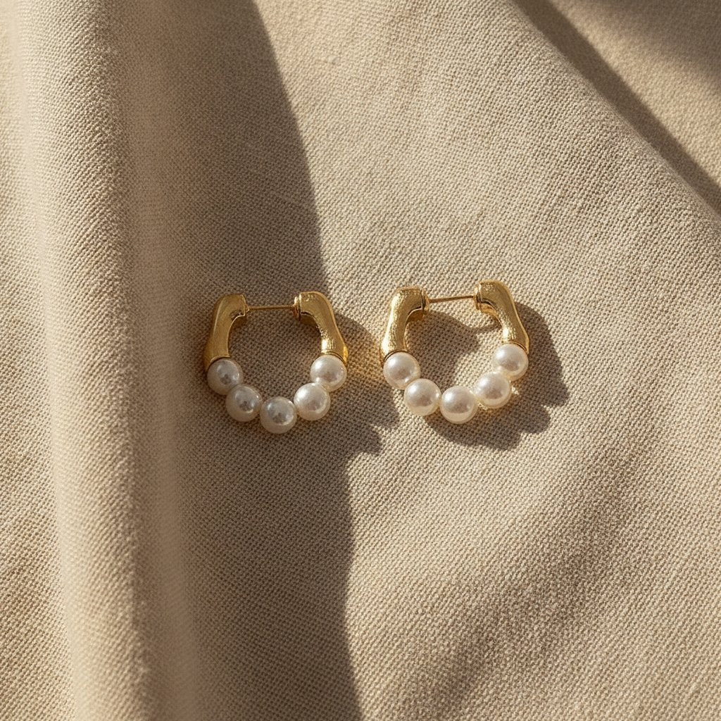 Mireille Pearl Earrings