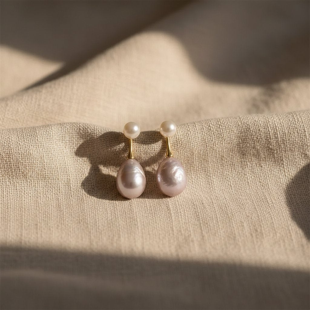 Mireille Pearl Earrings