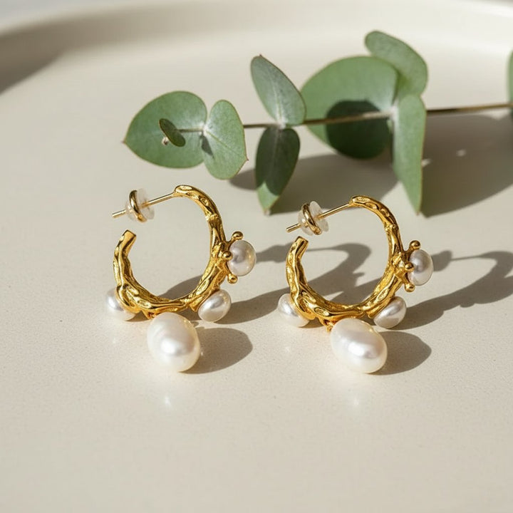 Mireille Pearl Earrings