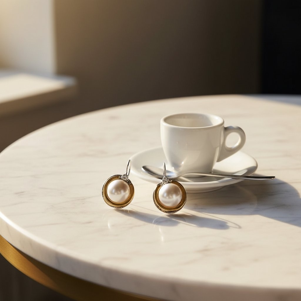 Mireille Pearl Earrings