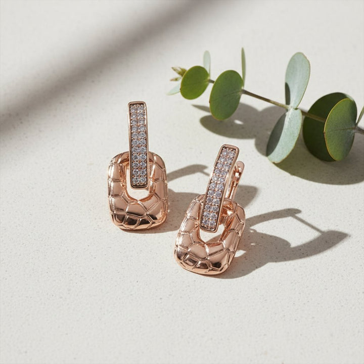 Mireille Gold Earrings