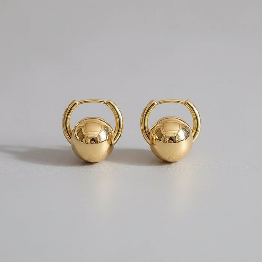 Mireille Gold Earrings