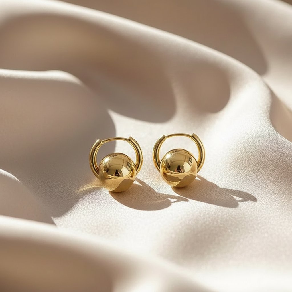 Mireille Gold Earrings