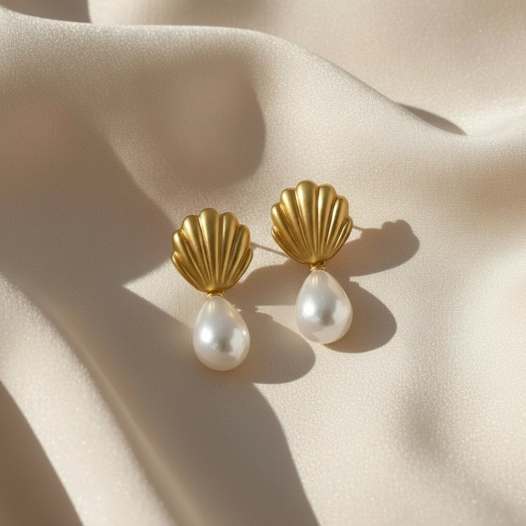 Mireille Pearl Earrings