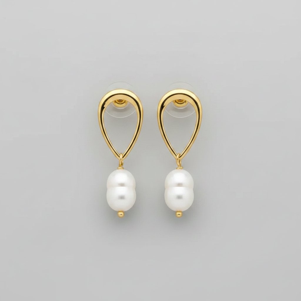 Mireille Pearl Earrings