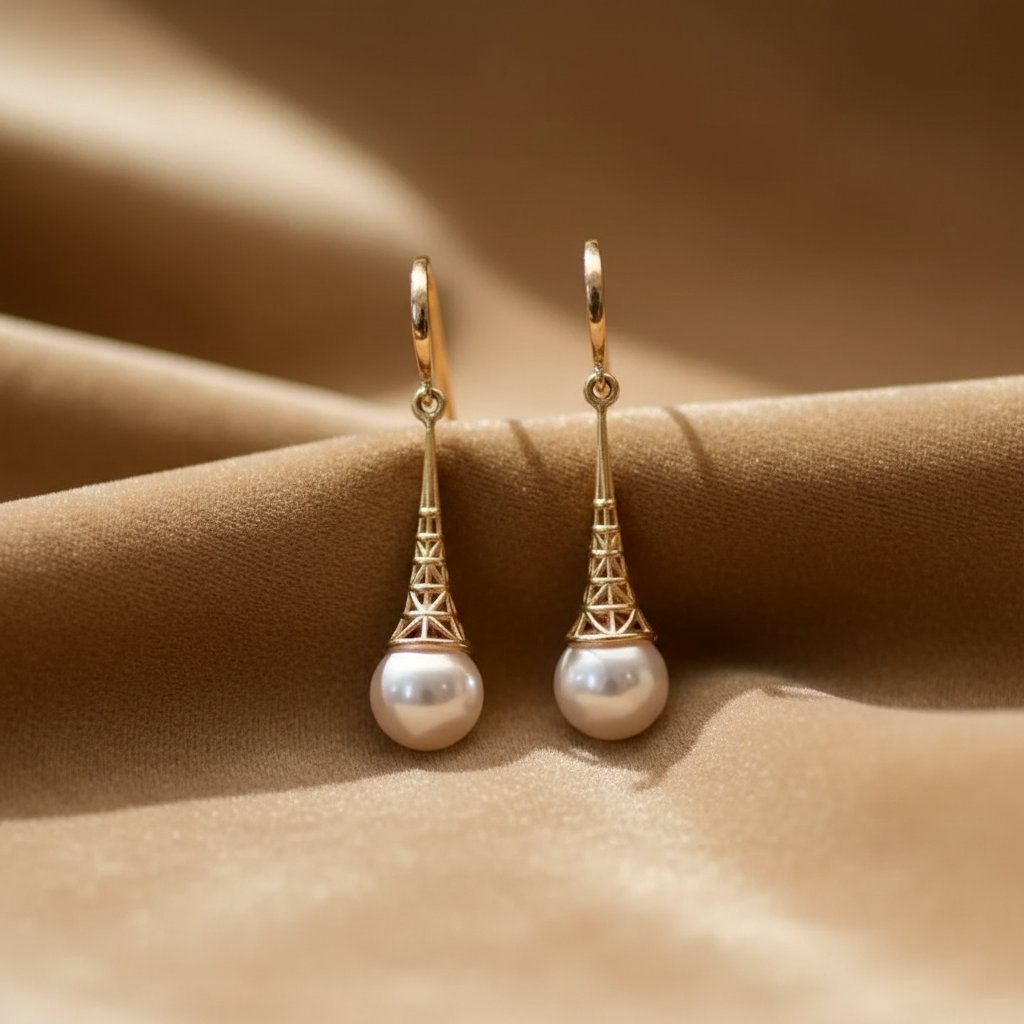 Mireille Pearl Earrings