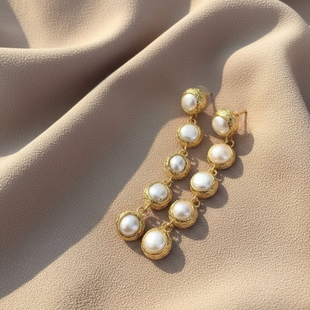 Mireille Pearl Earrings