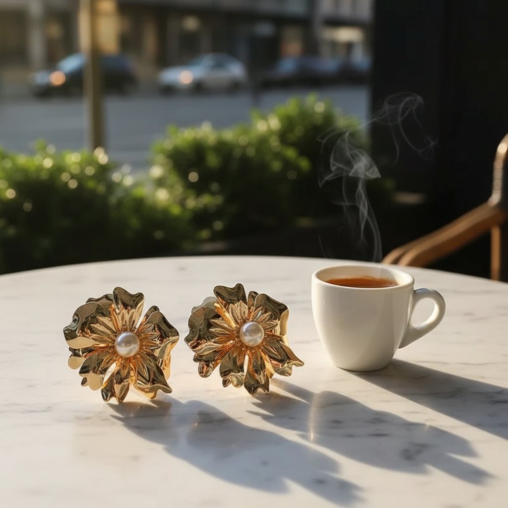 Mireille Pearl Earrings