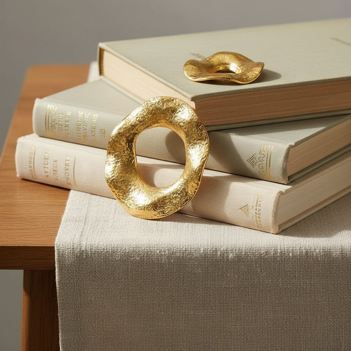 Mireille Gold Earrings