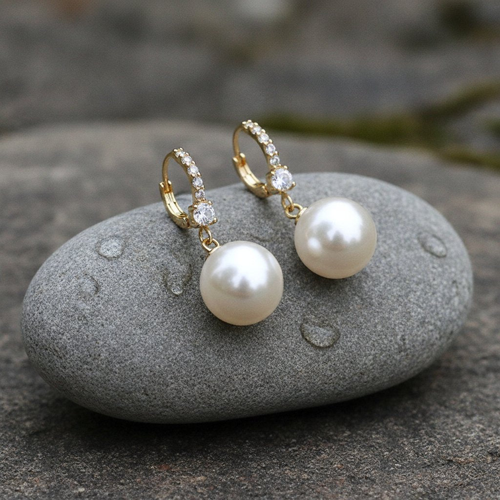 Mireille Pearl Earrings