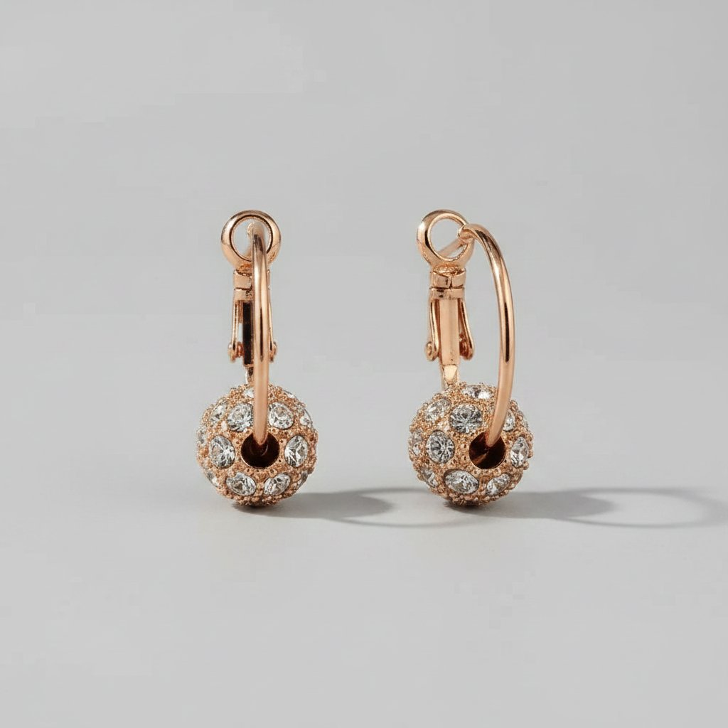 Mireille Gold Earrings