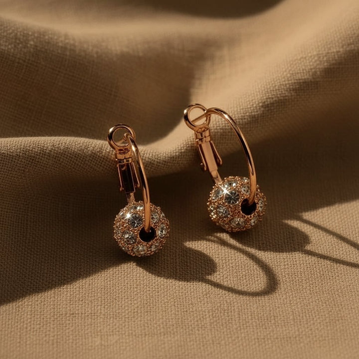 Mireille Gold Earrings