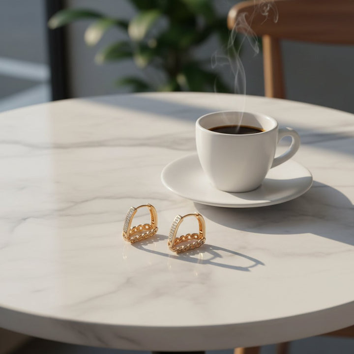 Mireille Zirconia Earrings