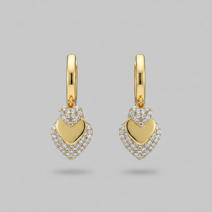 Mireille Gold Earrings