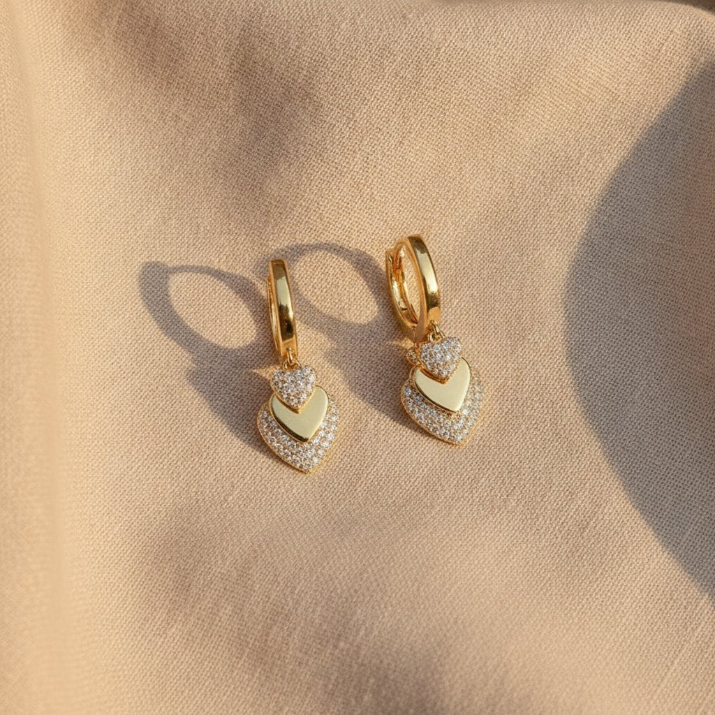 Mireille Gold Earrings