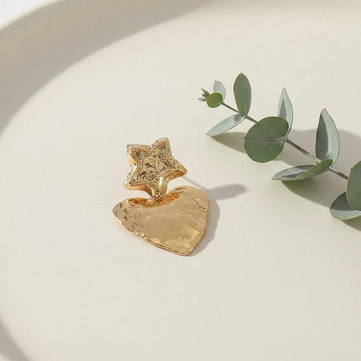 Mireille Gold Earrings