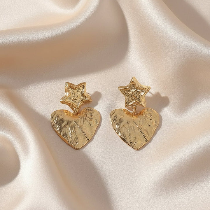 Mireille Gold Earrings