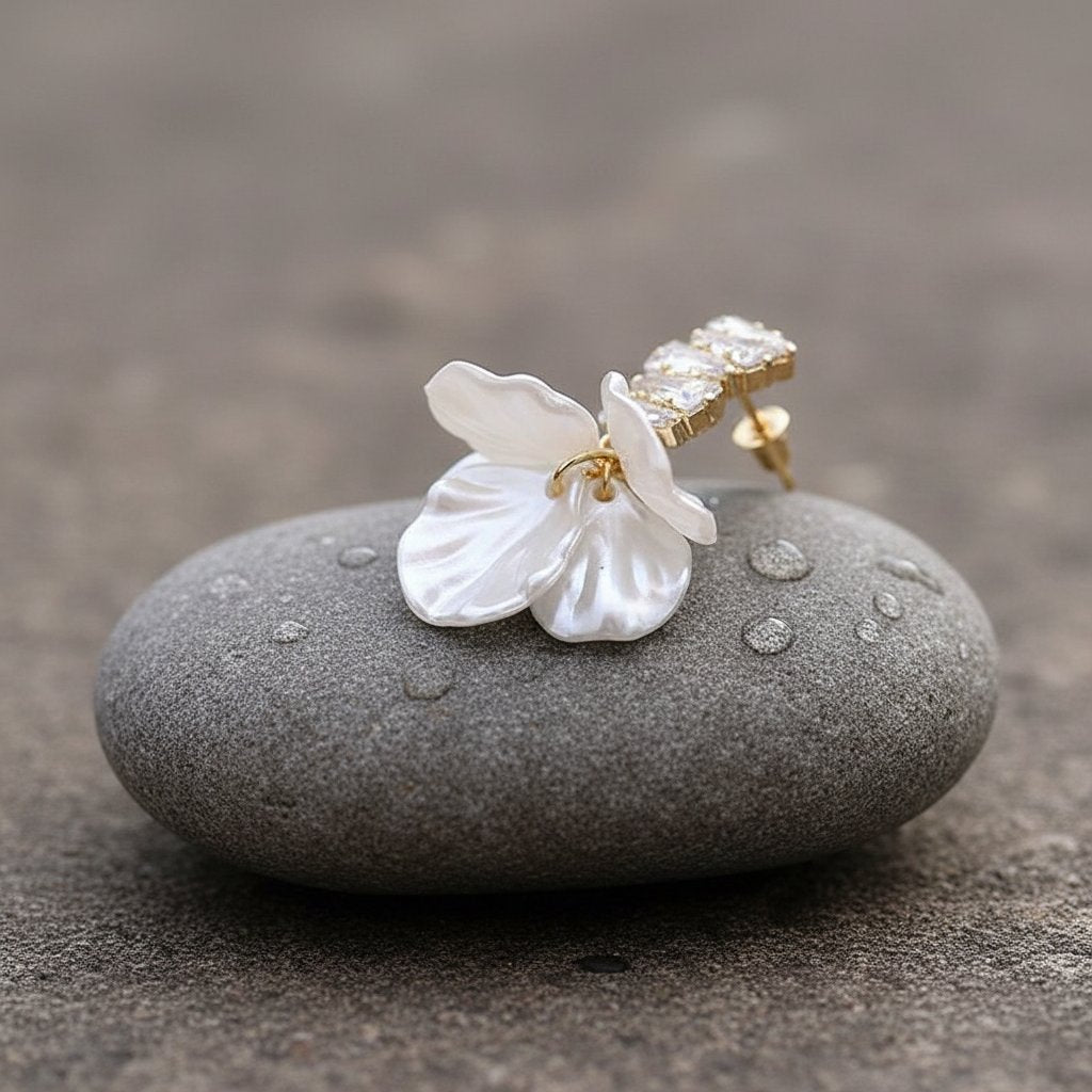 Mireille Gold Earrings