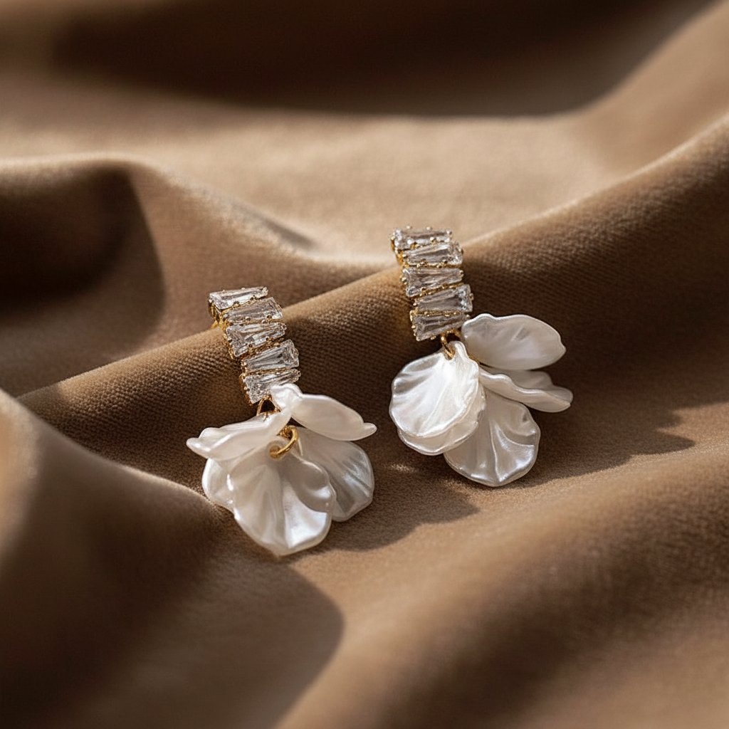 Mireille Gold Earrings