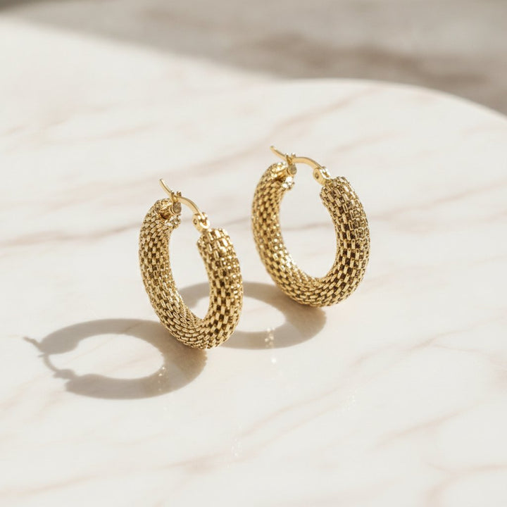 Mireille Gold Earrings