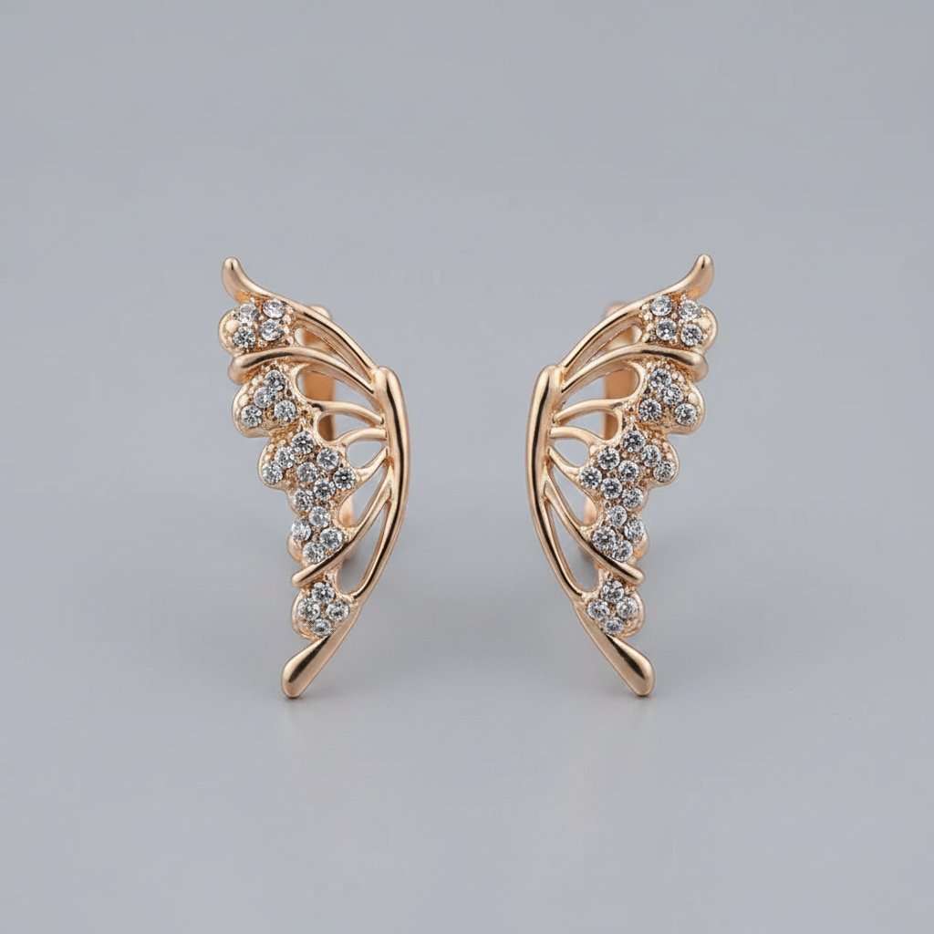 Mireille Gold Earrings