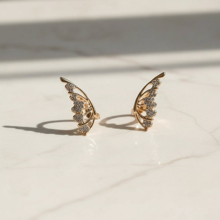 Mireille Gold Earrings