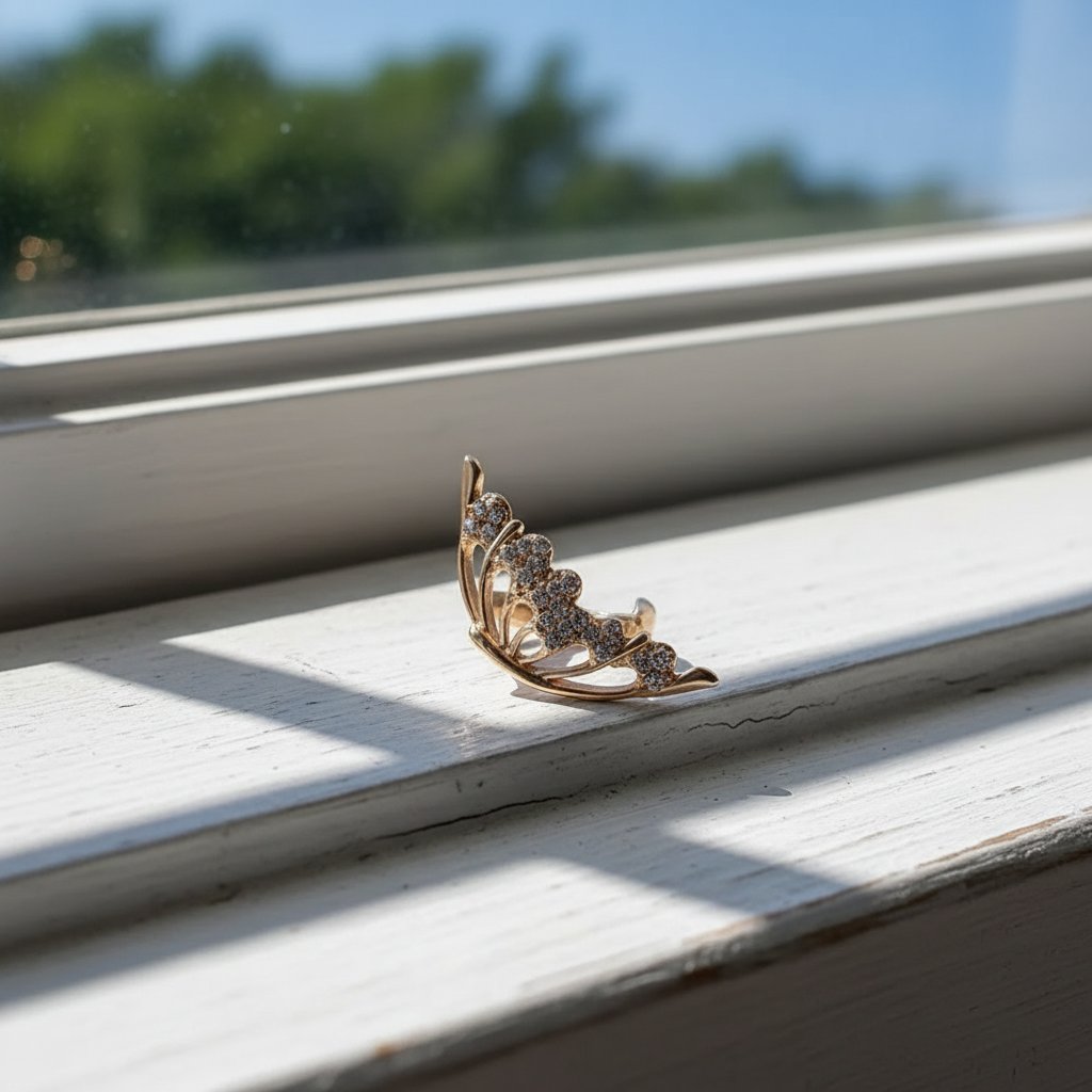 Mireille Gold Earrings