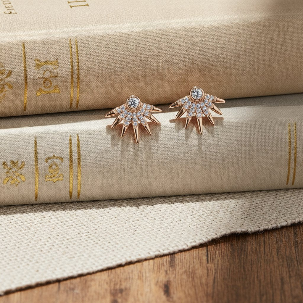 Mireille Gold Earrings