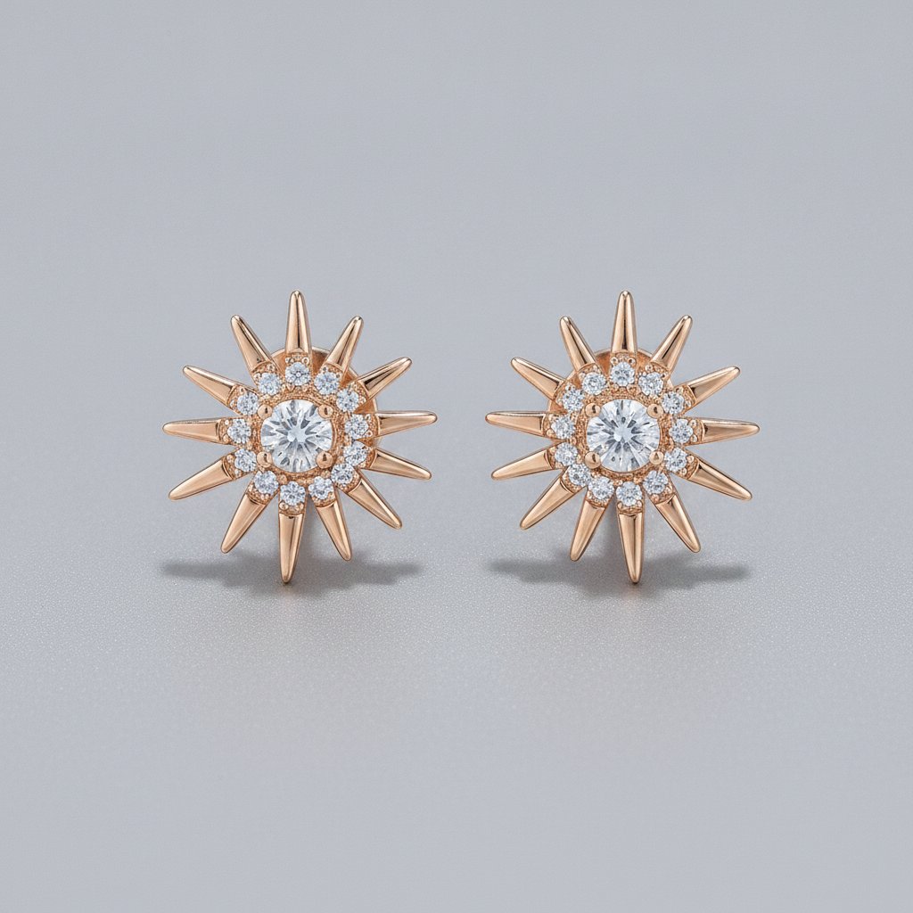 Mireille Gold Earrings
