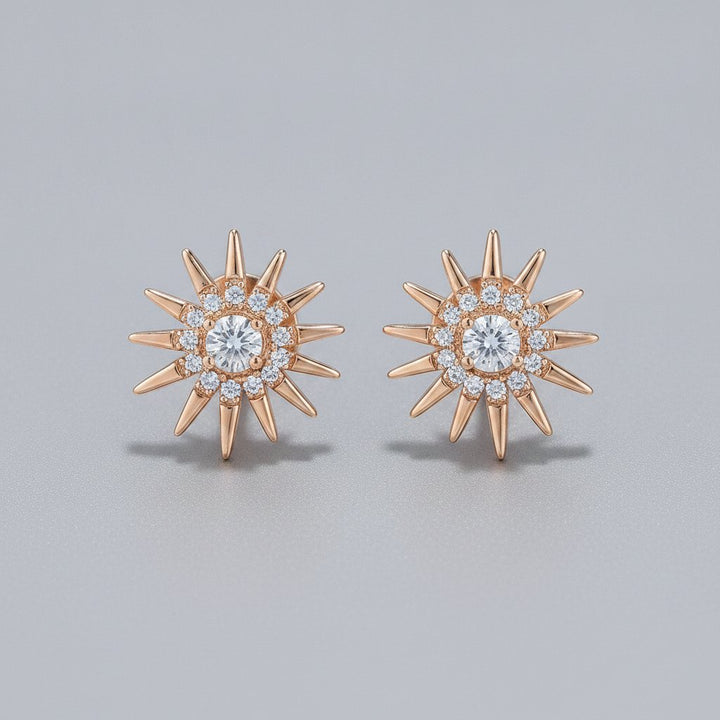 Mireille Gold Earrings