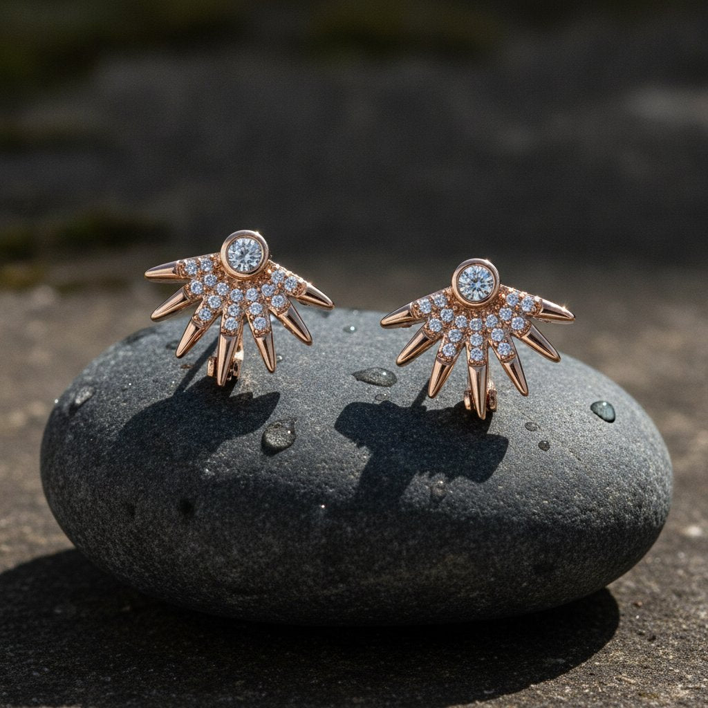Mireille Gold Earrings