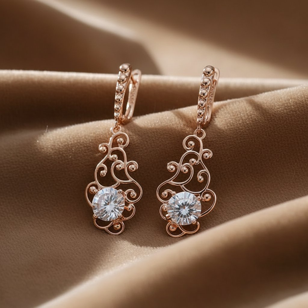 Mireille Crystal Earrings
