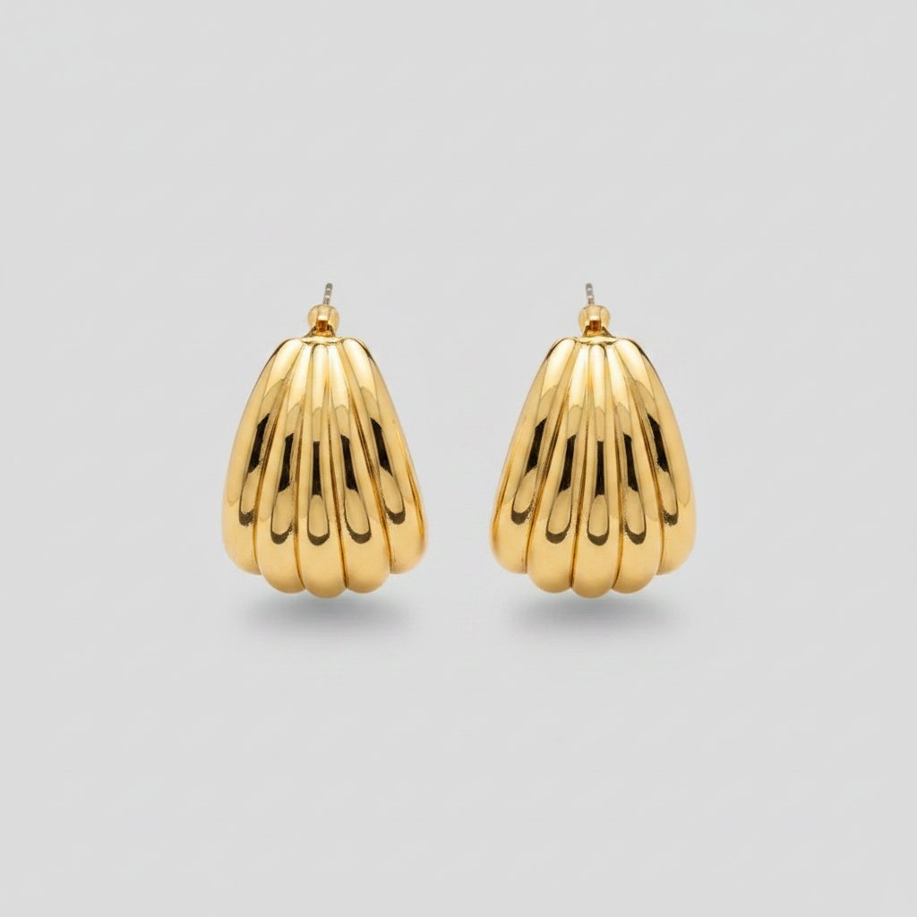 Mireille Gold Earrings